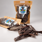 Titan's Treats single ingredient dehydrated beef heart dog treats in resealable bags
