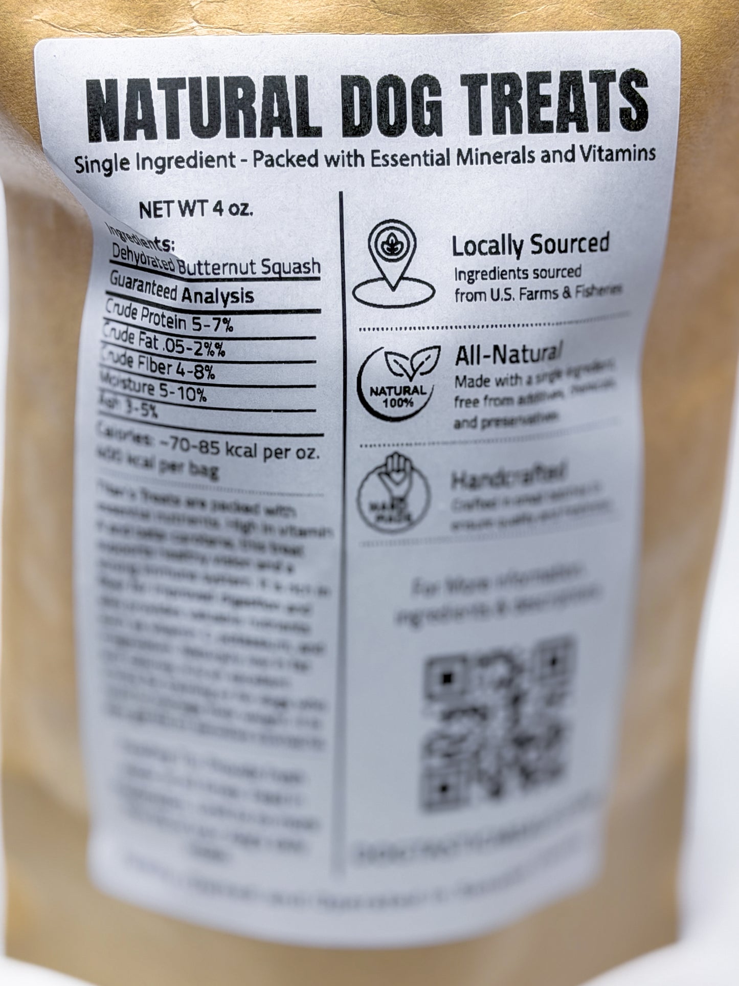 Dehydrated Butternut Squash Dog Treats: Single-Ingredient and All-Natural