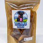 Titan's Treats 4 oz dehydrated tilapia dog treats in resealable bag