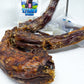 Titan's Treats dehydrated turkey neck dog chews with whole turkey necks
