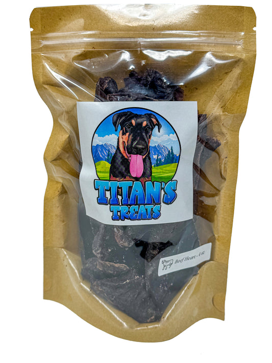 Dehydrated Beef Heart Dog Treats: Single-Ingredient and All-Natural
