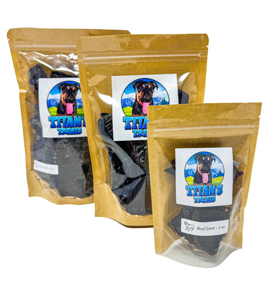 Dehydrated Beef Liver Dog Treats: Single-Ingredient and All-Natural