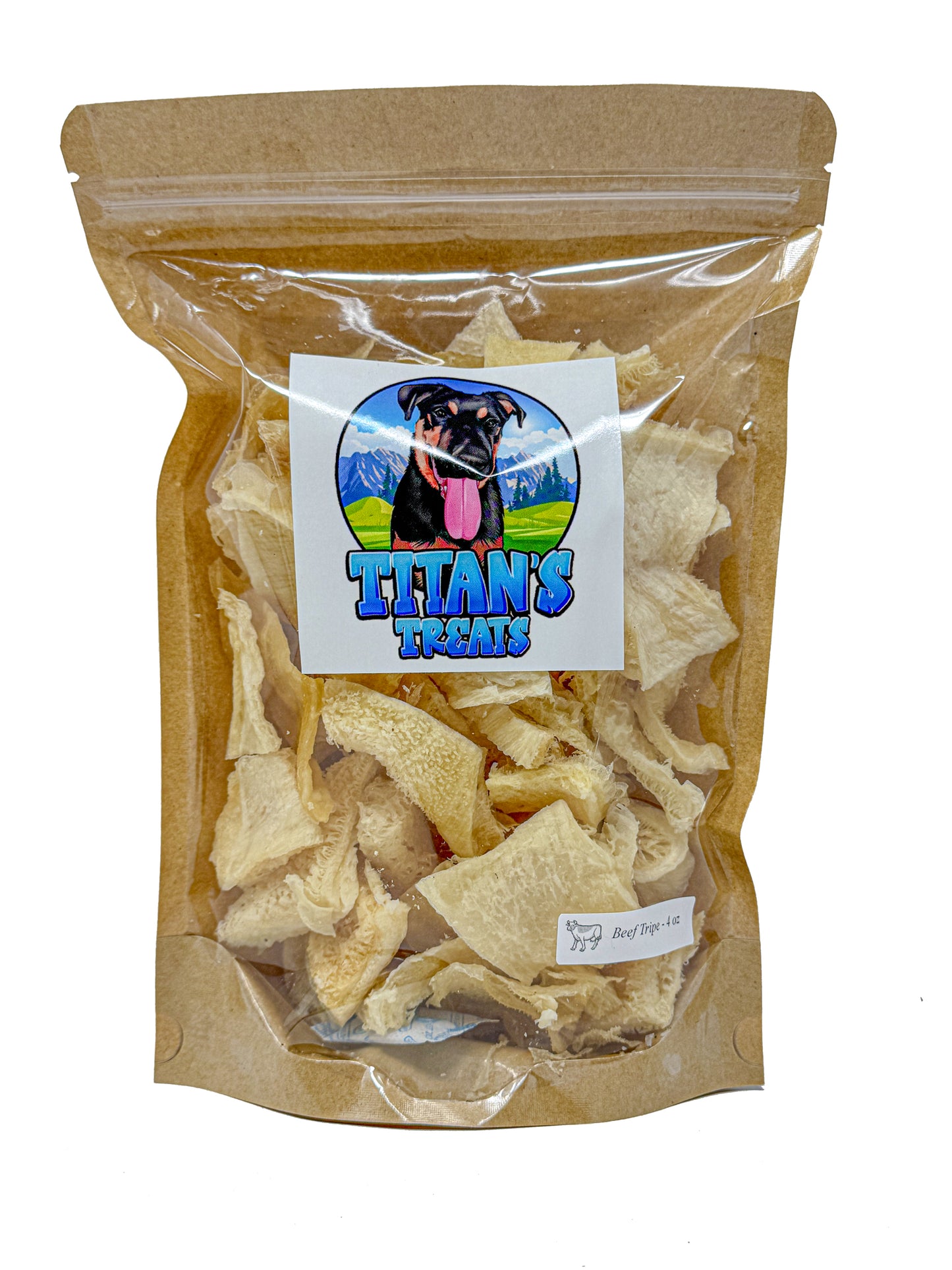 Dehydrated Beef Tripe Dog Treats: Single-Ingredient and All-Natural
