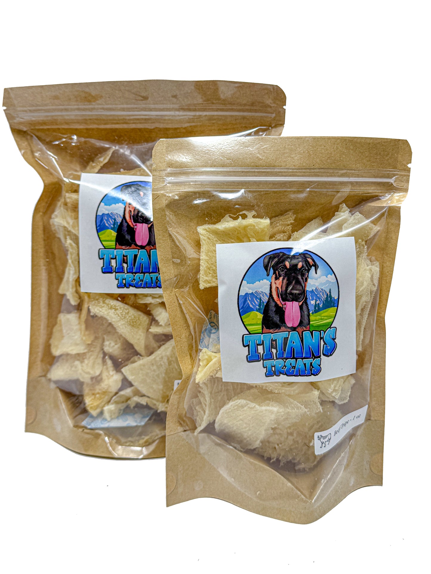 Dehydrated Beef Tripe Dog Treats: Single-Ingredient and All-Natural