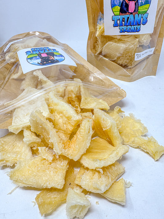 Dehydrated Beef Tripe Dog Treats: Single-Ingredient and All-Natural